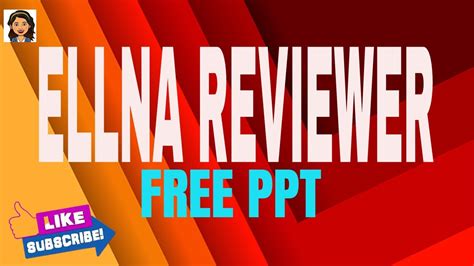 ELLNA REVIEWER FOR GRADE 3 EXAMINEES , TEST .